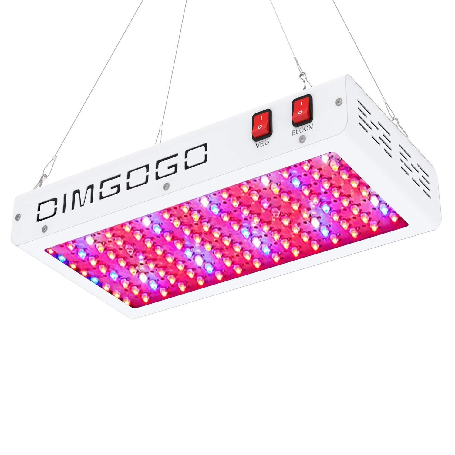 1500W Led Grow Light, 4x4ft Coverage Upgraded Daisy Chain Full Spectrum Grow Lamps for Greenhouse Hydroponic Indoor Plants Veg and Flower