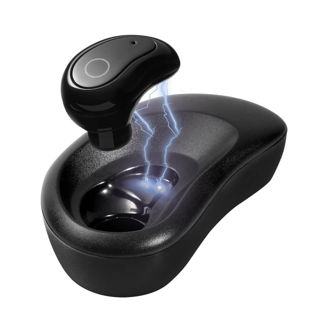 Wireless Headphone, GIARIDE V4.1 True Wireless Stereo Headset in-Ear Earbud with Charging Box Case, Built-in Mic, Built-in Battery for Running, Driving, Biking, Cell Phones