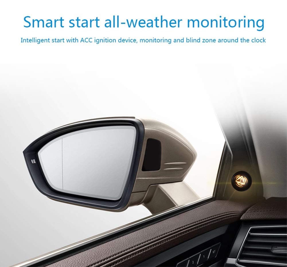 HYwot Car Blind Spot Mirror Radar Detection System BSD BSA BSM Microwave Blind Spot Monitoring Assistant Driving…