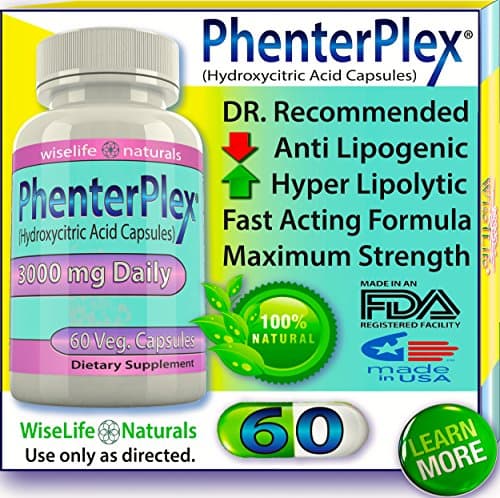 PhenterPlex Maximum Strength Fat Burner Formula - Dr. Recommended Diet Pills That Work Fast for Mens - Womens Weight Loss by Strong Appetite Suppressant Metabolism Booster - 100% Guaranteed Results