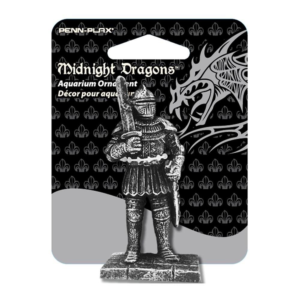 Midnight Dragons Mini Knight Aquarium Ornament