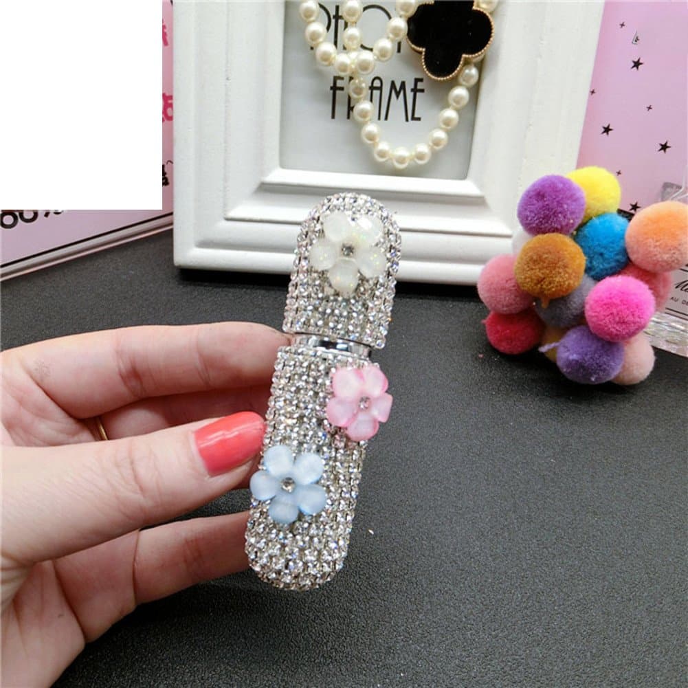 XSPLEPDLFF Portable mini refillable perfume bottle-Gorgeous perfume atomizer,5Ml for woMen'S fragrances & Men'S colognes for travel parties business trip-A