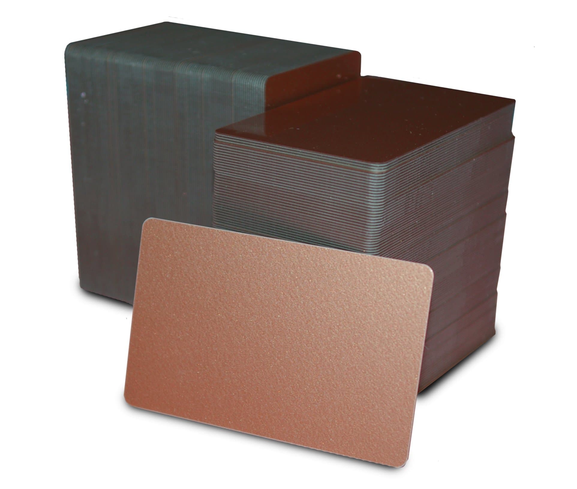 ACB Ltd 10 Blank Copper PVC Plastic ID Cards