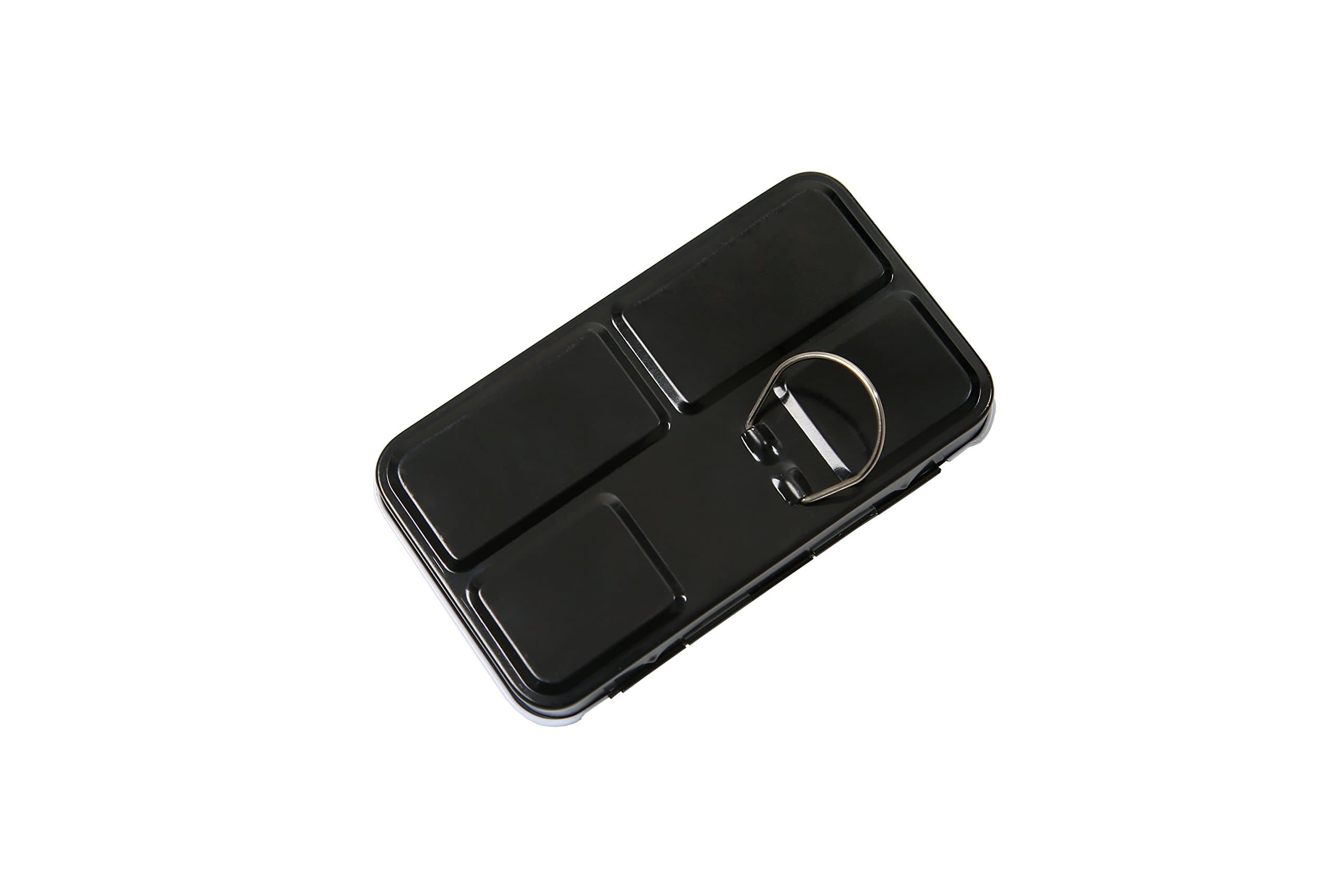 Empty Watercolor Tins Box Palette Paint Case (Tin with half pans (12))