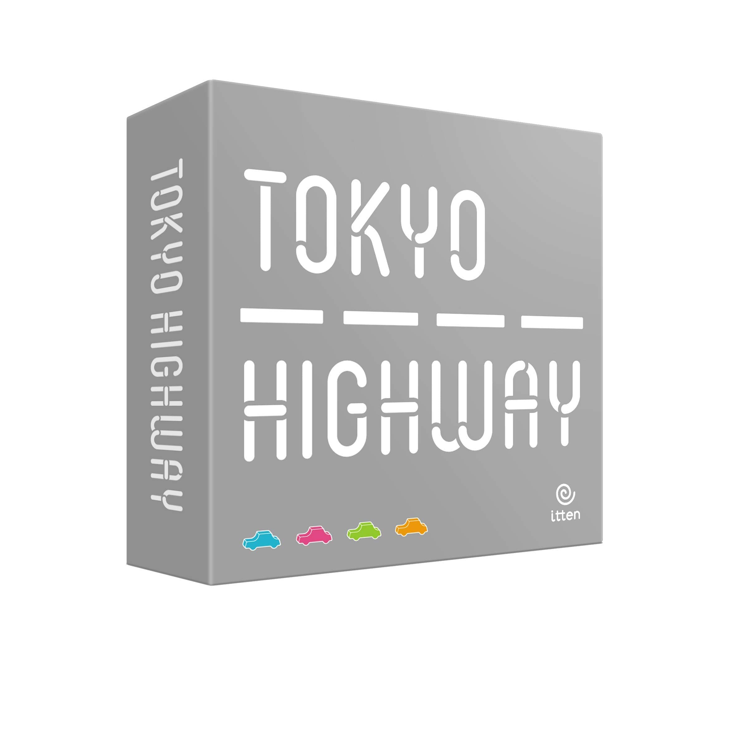 Itten ITTH01 Tokyo Highway Board Game, Standard, Multicolor