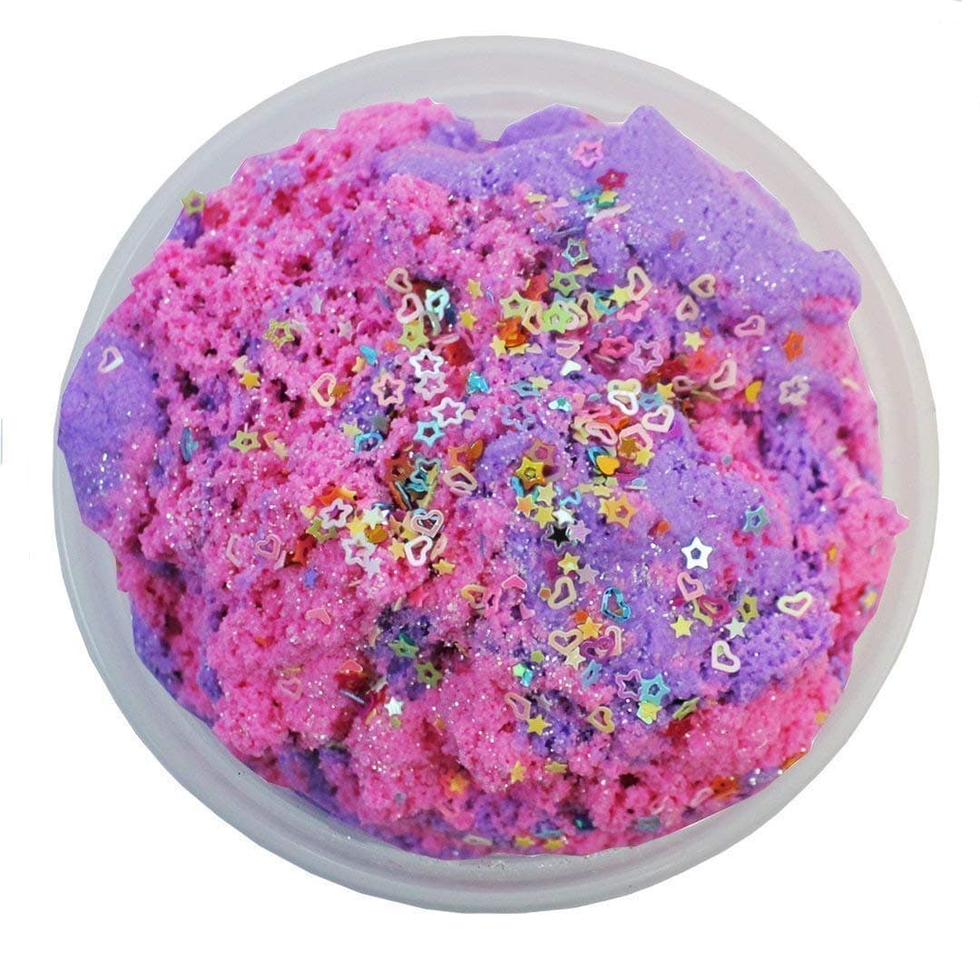 Unicorn Cloud Slime 8 oz Handmade Cotton Candy Scented Package Stress Relief Party Favor