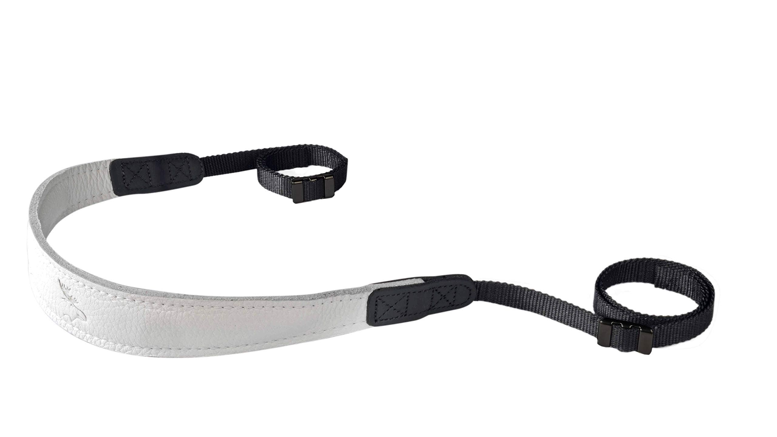 Eddycam 9300 Leather Camera Strap, 33 mm Snow White