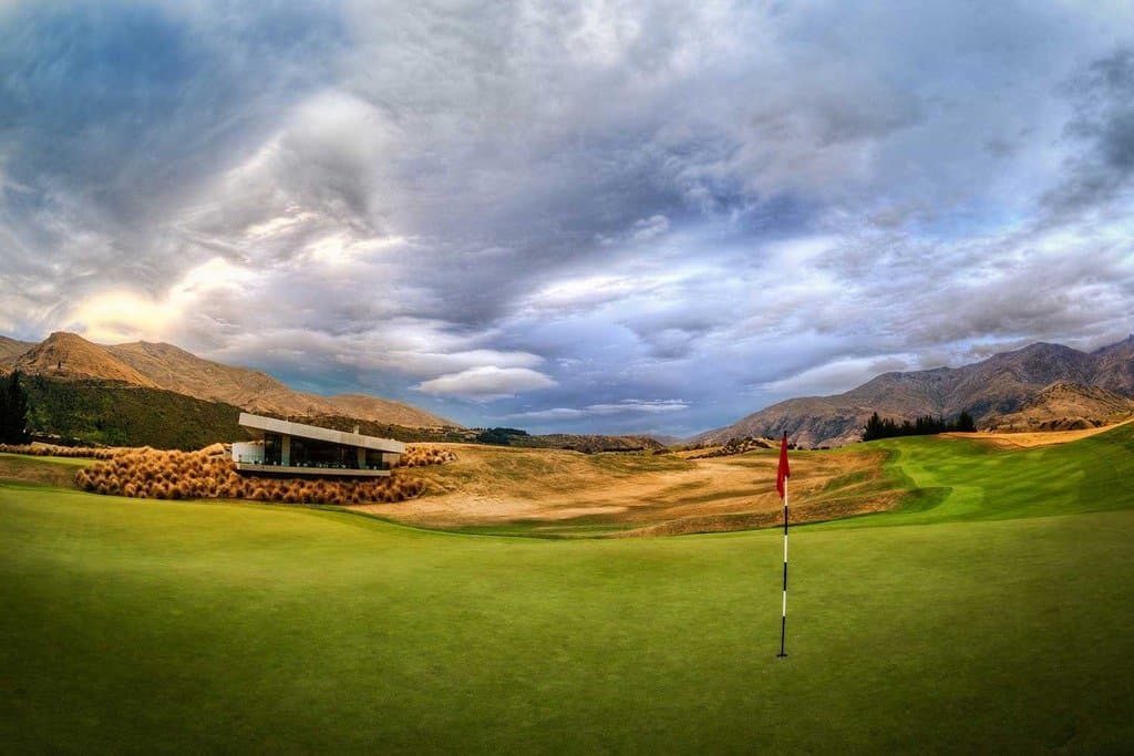 Sim,Environmentally Friendly Wood Materials,a Good Puzzle for Jigsaw Puzzle Player 1000 Piece 29.5 X 19.6 inch in Box Present-Wrap:Beautiful Golf Course