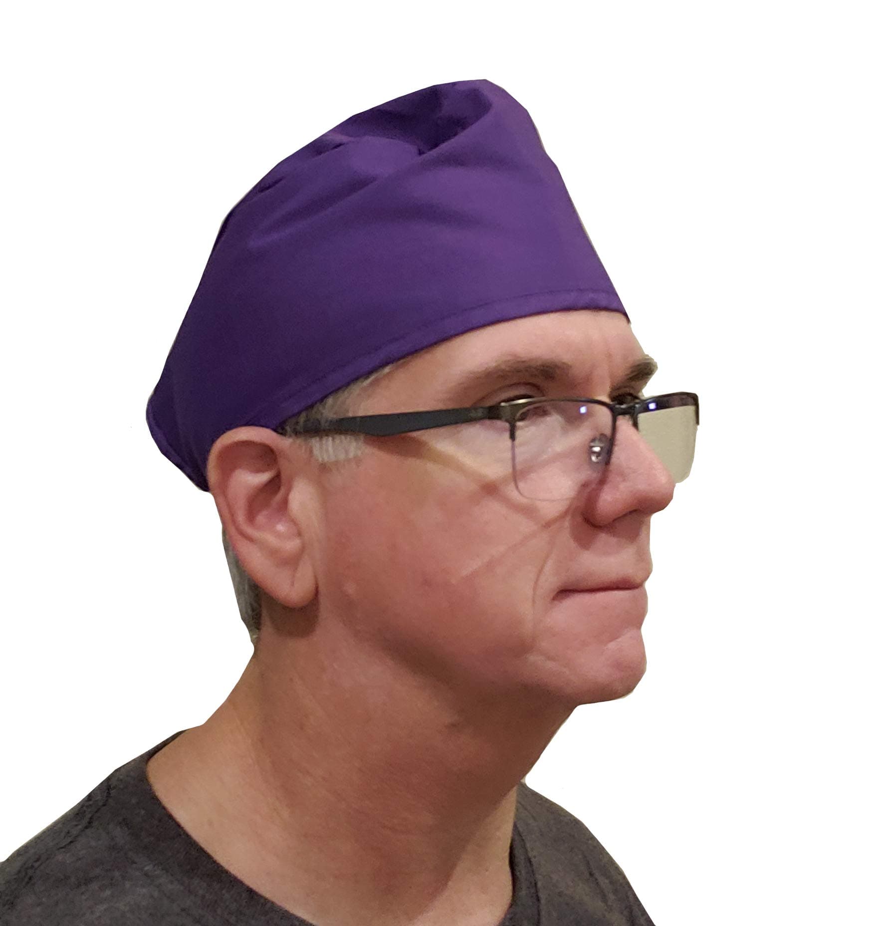 Surgical Scrub Cap Hat Unisex for Doctors and Nurses Solid Color
