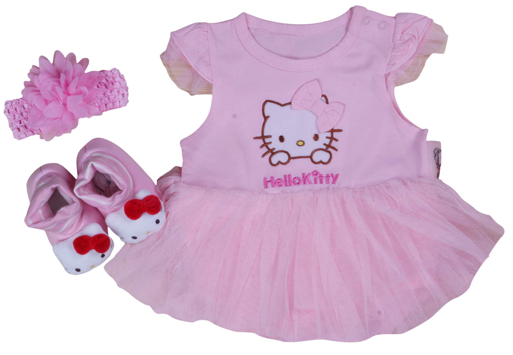 Baby Ruffles Bodysuit 3 in 1 Set