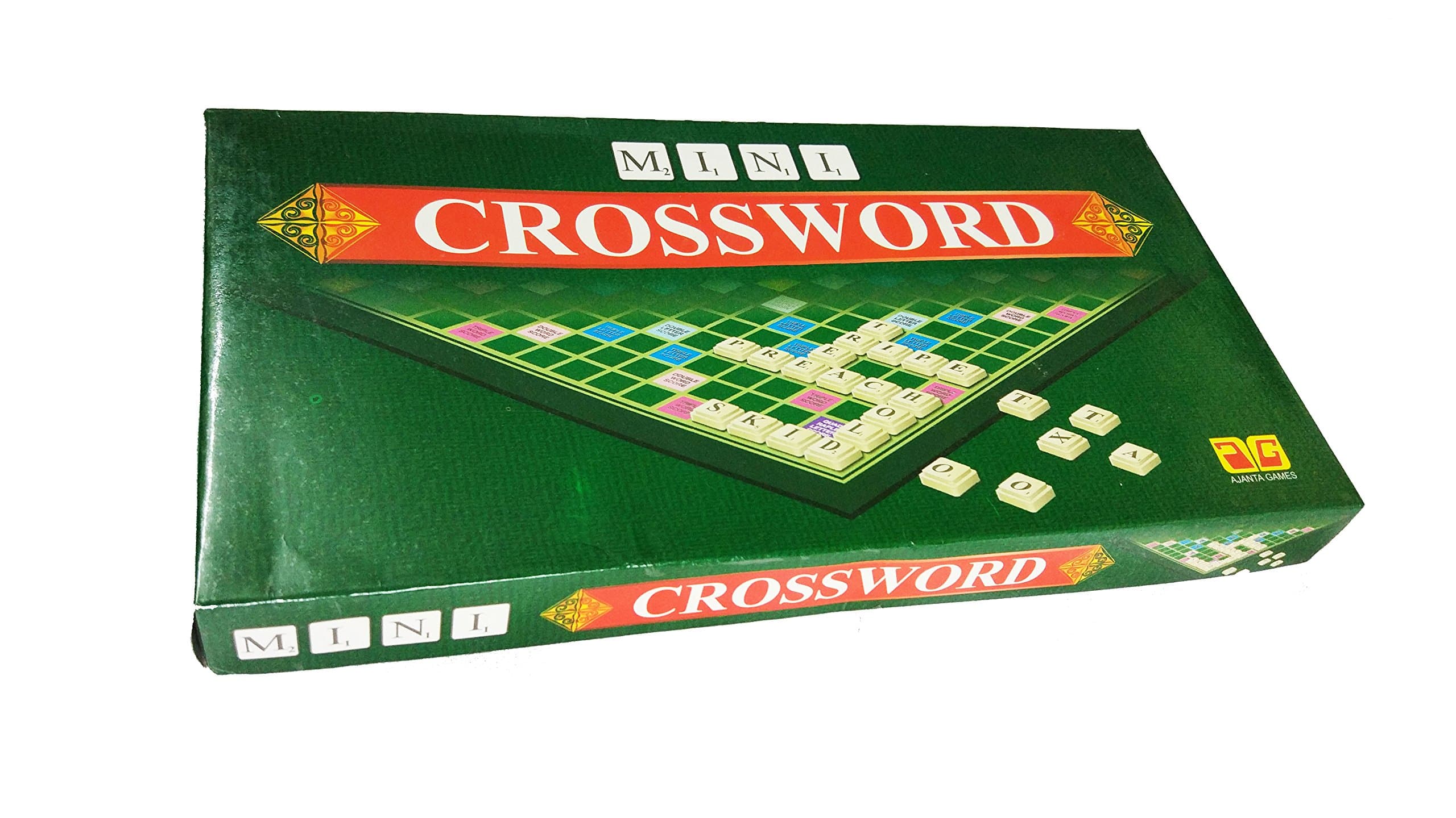 MysticPlay Mini Crossword Educational Board Game