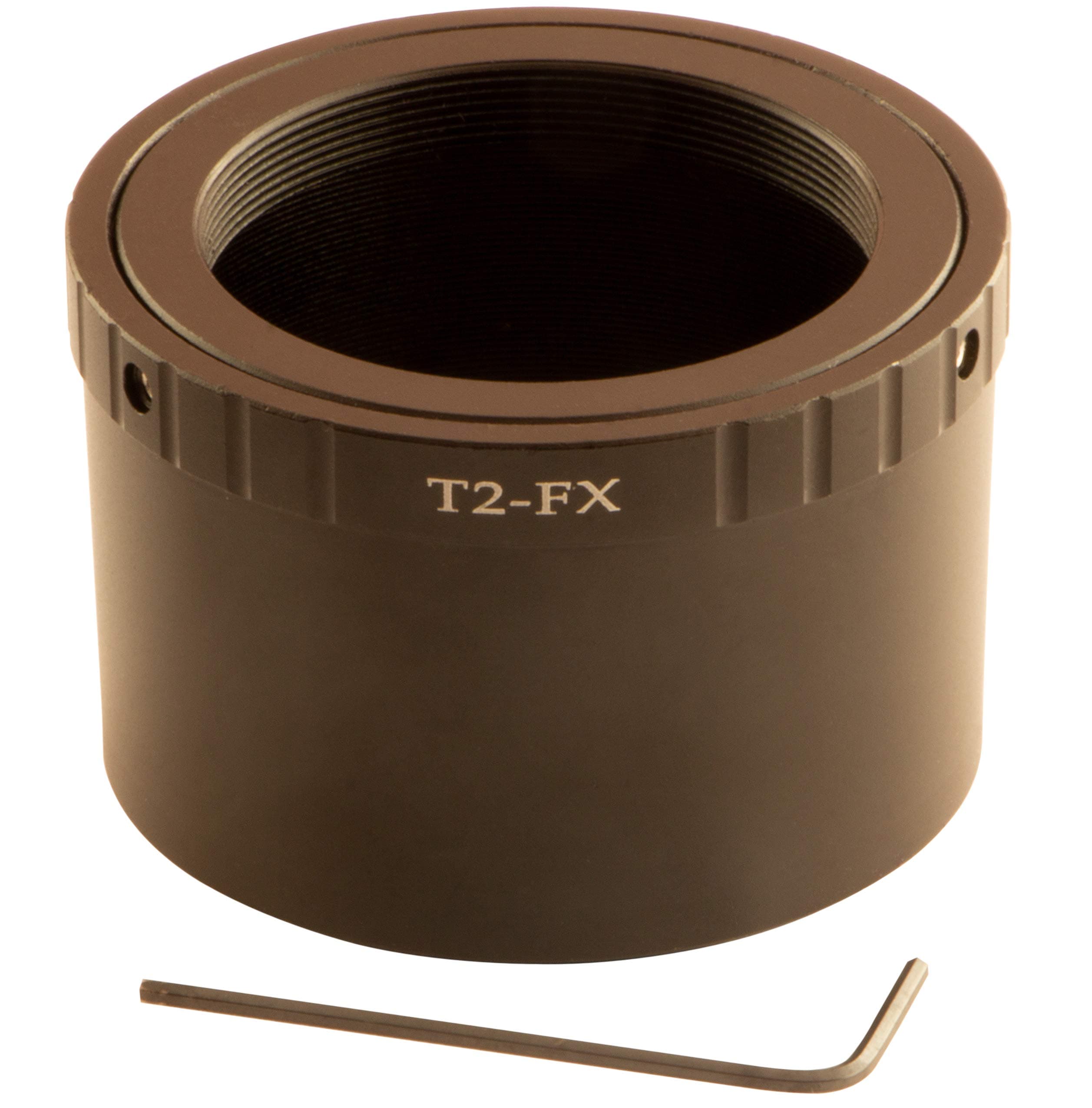T2 Adapter Ring T2-FX for T/T2 mount Lens to Fujifilm X-T4 X-A7 X-A5 X-A3 X-A2 X-A1 X-A10 X-T3 X-T2 X-T1 X-M1 X-E3 X-E2 X-E2S X-H1 X-E1 X-Pro3 X-Pro2 X-Pro1