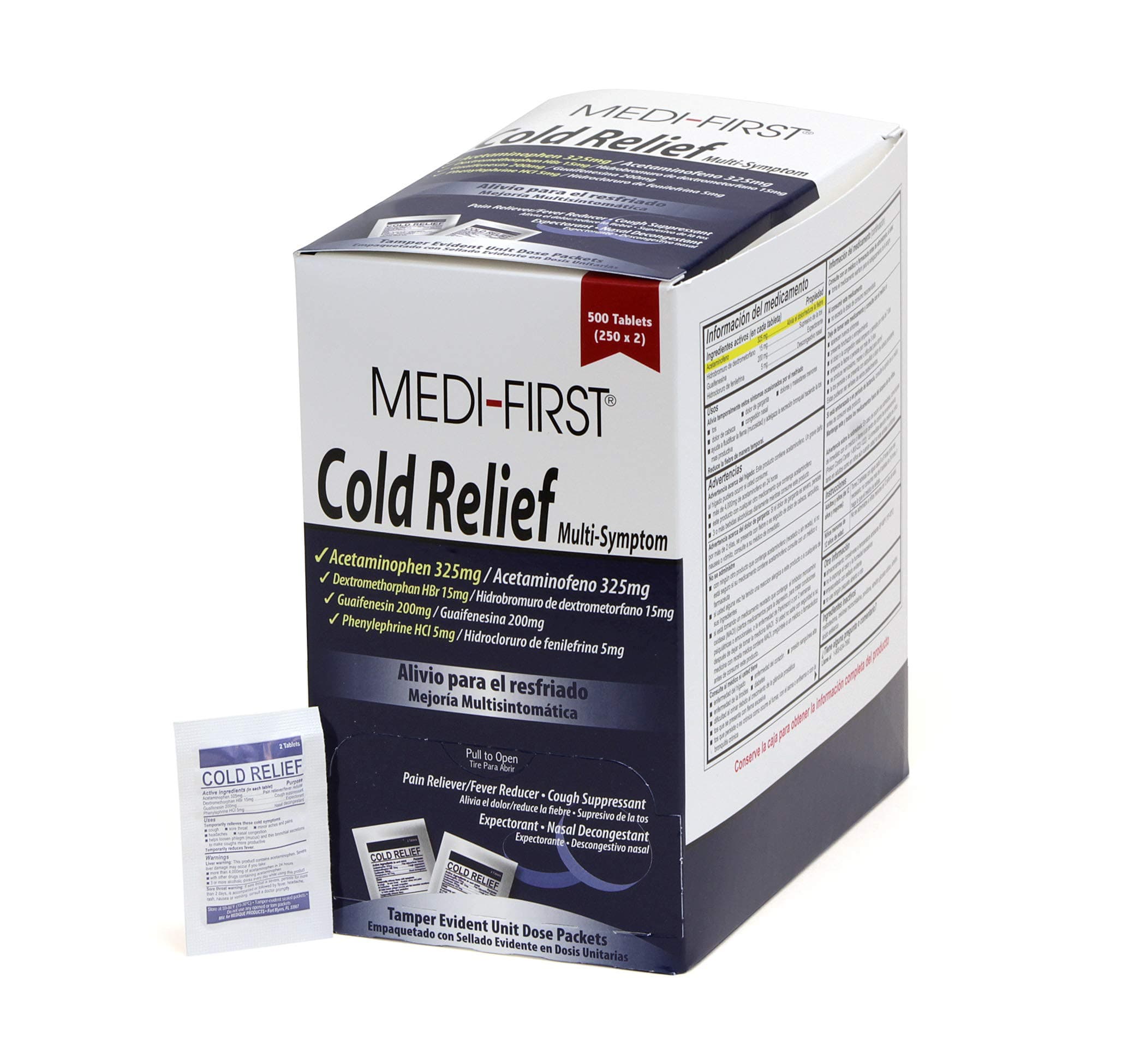Medique Products 82213 Cold Relief Tablets