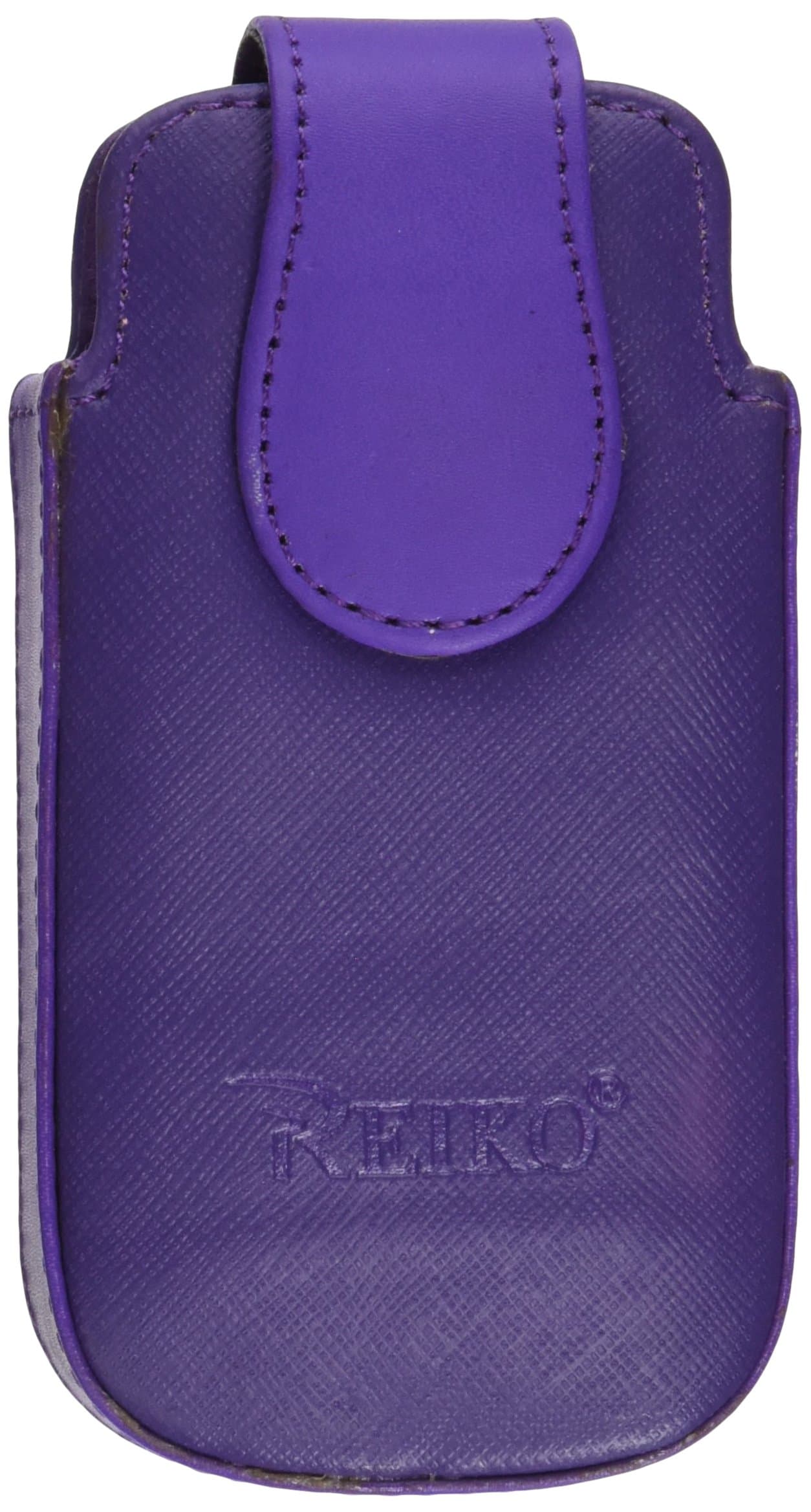 Leather Pouch Protective Carrying Cell Phone Case for HTC HD7 Surround AT&T Google Nexus One / HTC Droid Incredible HTC G2 T-Mobile EVO 4G HTC HD2 / LG Quantum AT&T / Motorola Droid Pro i1 Droid X / Samsung Transform Epic 4G / Fascinate (Galaxy S) (I9000) / Vibrant (Galaxy S) Android T959/ Intensity II Omnia II i8000 Omnia 2 i920 / Sharp Sidekick 2008 - NAVY