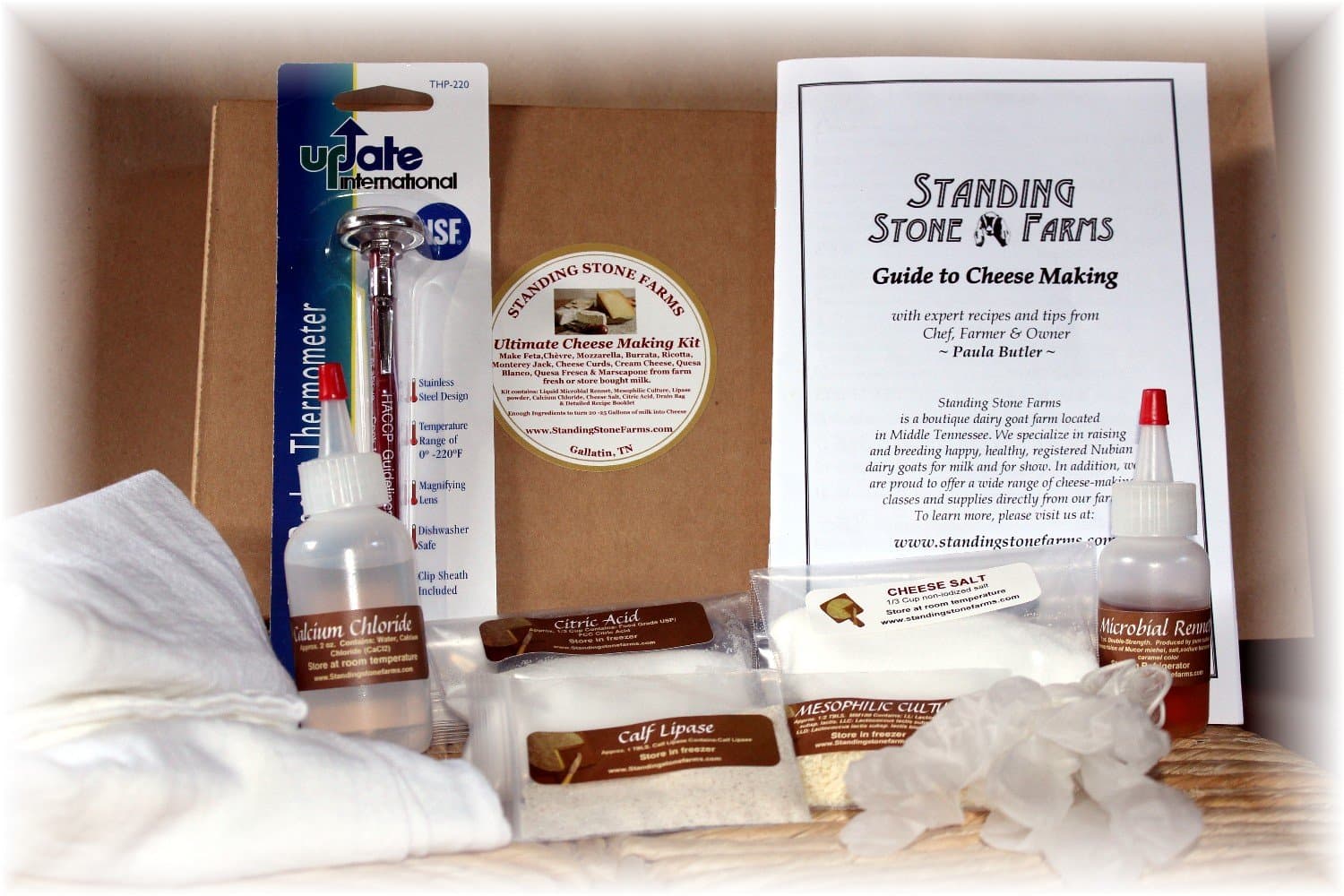 Standing Stone Farms Ultimate Cheese Making Kit