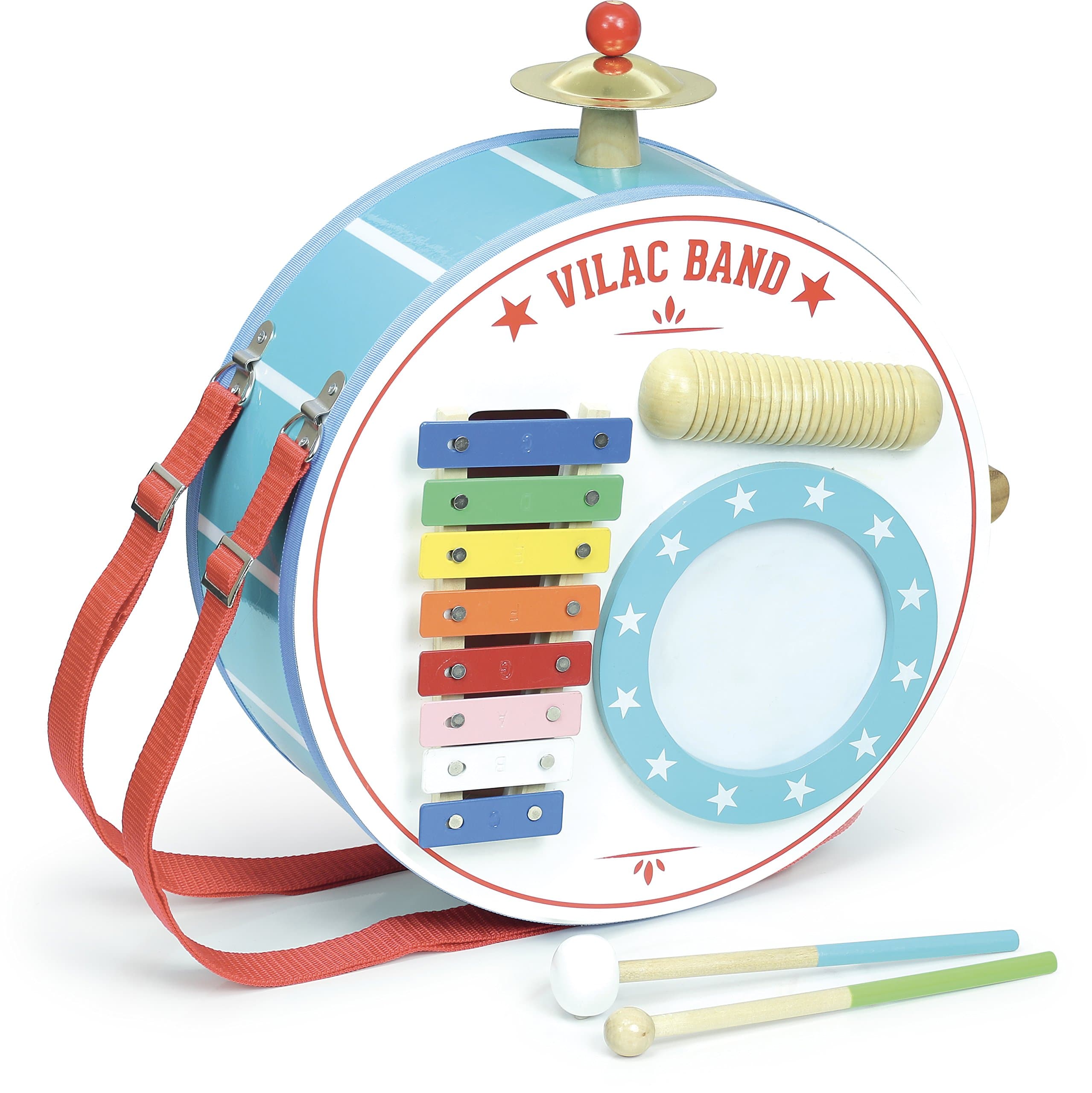 Vilac Vilac8354 One-Man-Band, Multi-Color