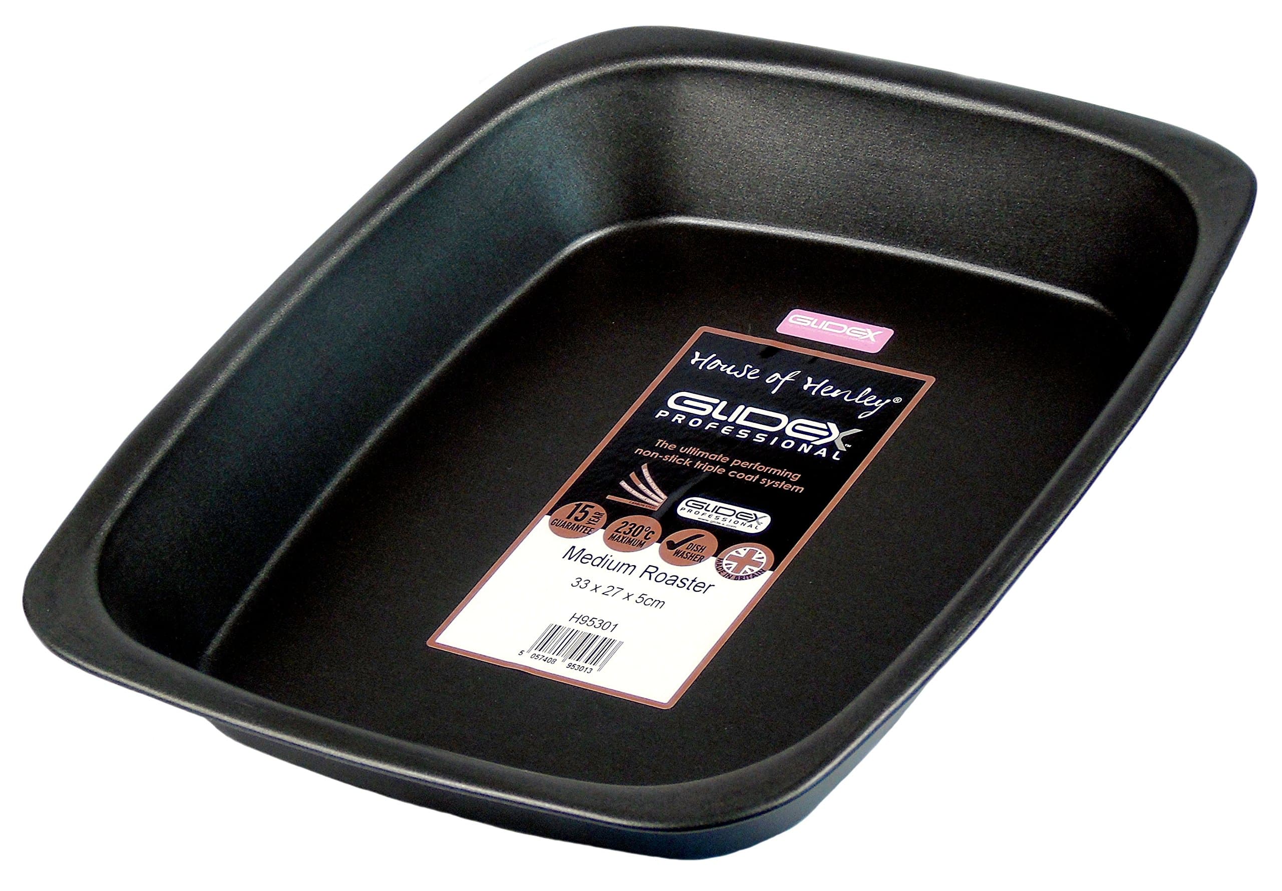 GlideX Professional Non Stick Medium Oven Roasting Tin by House of Henley