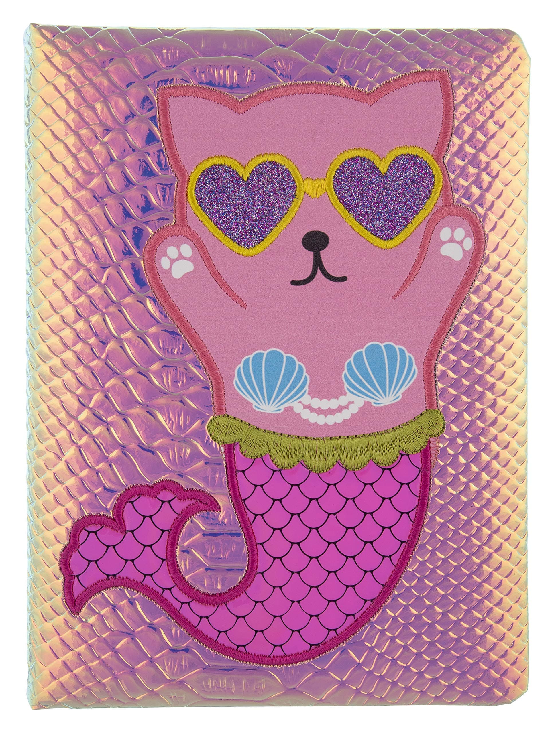 Mirada Rockstar Mermaid Notebook/Diary (Size A5, 80 Pages) Creative Writing Notebook for Kids - Multicolor