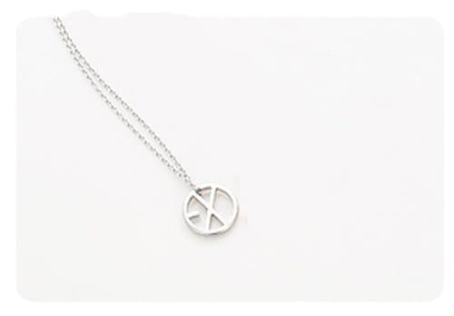 Exo Unique Line Necklace - Circle