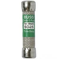 Buss SC-25 fuse Class-G Time Delay Midget Cartridge Fuse