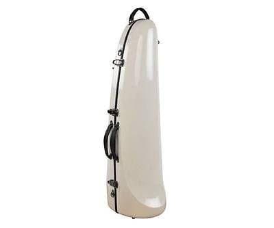 CE 276 W Fibreglass Trombone Hard Case, WHITE