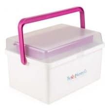 Pink & White Baby Box