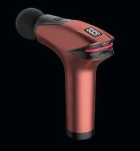 FitGunPros LCD Handheld Massage Guns (Red)