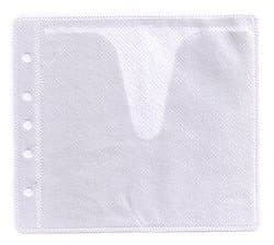 Mediaxpo Double-sided White Refill Sleeve CD Holder