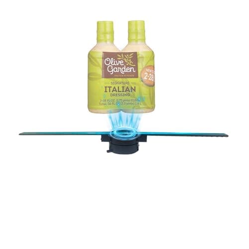 42cm 3d hologram fan projector Display with Remote+Bluetooth+WiFi,Hologram Fan with 700 Video Library and for Business,Bar,Halloween Olive Garden