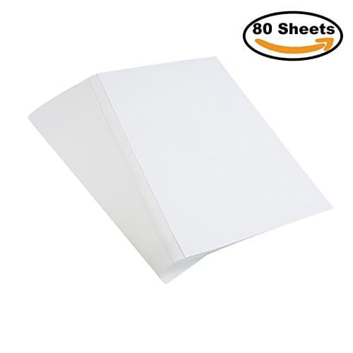 80 Sheets Watercolor Paper,100% Rag Cotton Bulk Pack Cold Press Ready Cut for Students Beginner or Artists Supplies, 6 by 9 Inches
