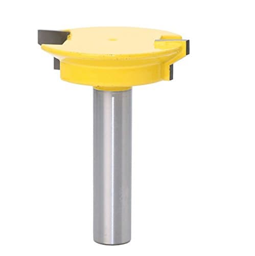 DBoyun 1/2 Drawer Lock Bit Front Joint Router Bit with Reversible Router Bit Set Woodwork Cutter Power Tools -1/2" Shank Drawer Router Bit