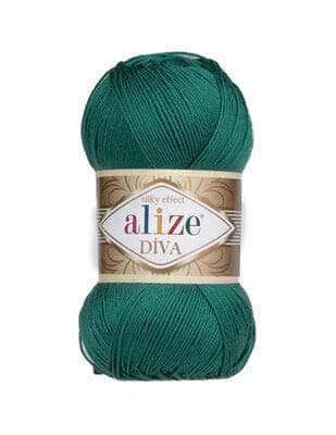 Hand Knitting Yarn 100% Microfiber Acrylic Yarn Alize Diva Silk Effect Thread Crochet Art Lace Craft Lot of 4 skeins 400gr 1532yds (453)