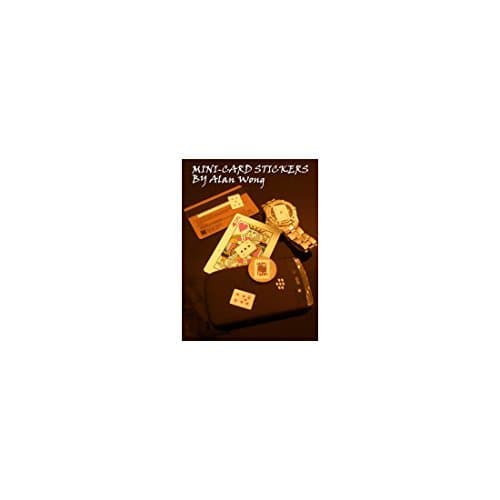 Alan Wong Mini Card Stickers (12 Sheets) Trick