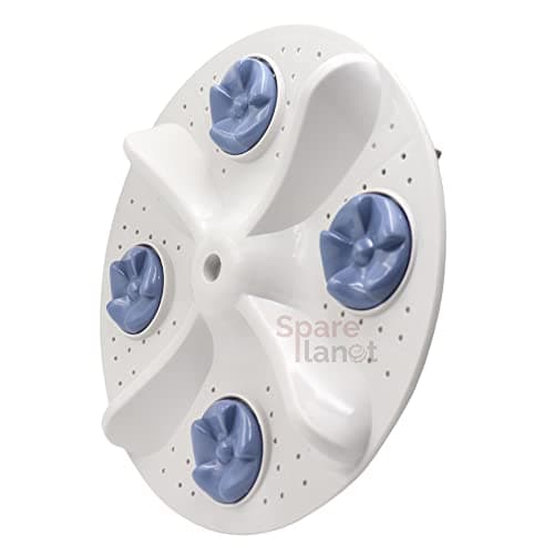 Spareplanet Pulsator Compatible with Samsung Semi Automatic Washing Machine Plastic White(Match & Buy)