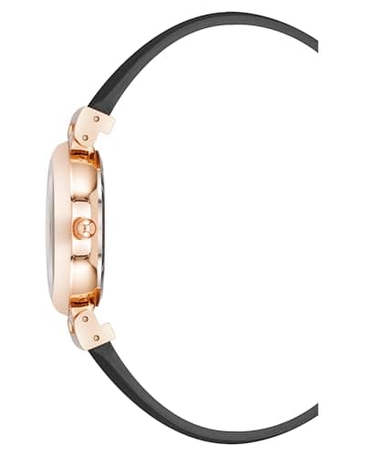 Anne Klein Women's Leather Strap Watch