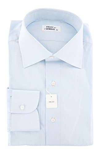Fray Solid Button Down Cutaway Collar Cotton Slim Fit Dress Shirt