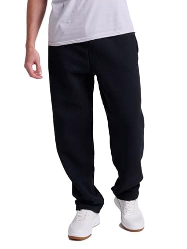 Russell Athletic Men's Dri-Power Open Bottom Sweatpants with Pockets