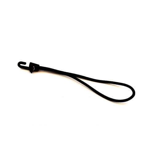 Double Bungee Cradle with Hook - 30 cm, Black - Panastore Paris