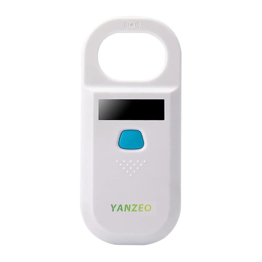 YANZEO Pet Microchip Scanner, RFID EMID Animal Handheld Reader,134.2 Pet ID Scanner Rechargeable Animal Chip Registration, Pet Tag FDX-B(ISO 11784/11785) (AR180)