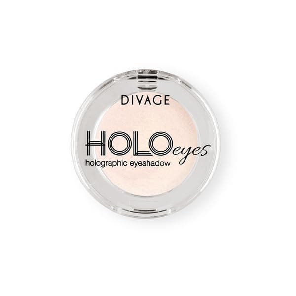 DIVAGE Holo Eyeshadow with Smooth Texture for Easy Application and Buildable Coverage Rose Gold