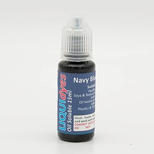 LiquiDyes ® - Liquid Candle Dyes 15ml Multiple Colours (Navy Blue)