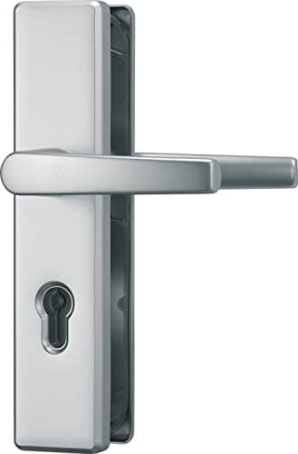 ABUS 210334 Security Door Fitting Type KLS 114 F1 Stainless Steel with Handles on Both Sides