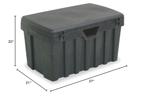 37" Portable Tool Box, Black