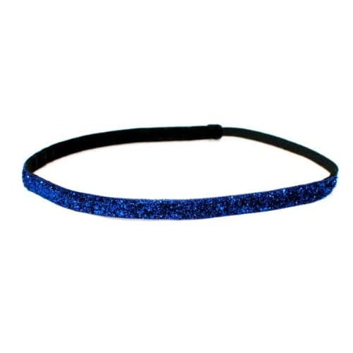 Sparkle Royal Groovy Headband 3/8"