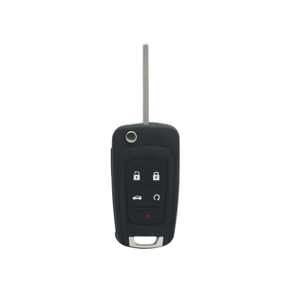 Remote Flip Key Shell fit for CHEVROLET BUICK GMC VAUXHALL OPEL 5 Button Keyless Entry Remote Key Case Fob PG660D