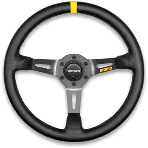 R1908_35L Mod 08 350 mm Leather Steering Wheel
