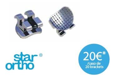 STD MBT Slot Metal Brackets 0.18