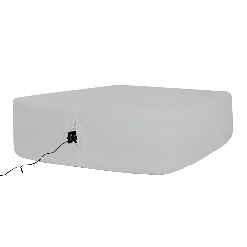 Bedecor Air Bed Sheets for Mattress Cover Removable Bed and Elastic Band Super Soft and Breathable & Deep up to 21" Light Gray Twin XL