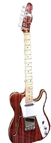 NEW THINLINE COCOBOLO TOP CHAMBERED 6 STRING TELE CREAM BINDING