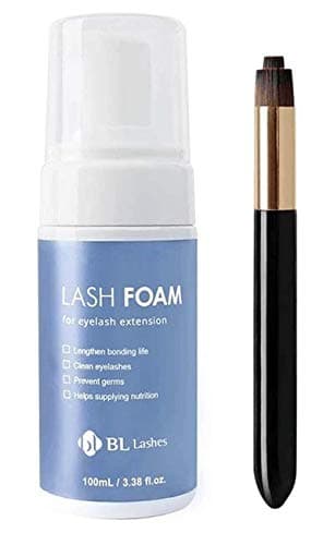 BL Lashes - Lash Foam With Brush! For Eyelash Extensions - 100ml / 3.38 fl oz
